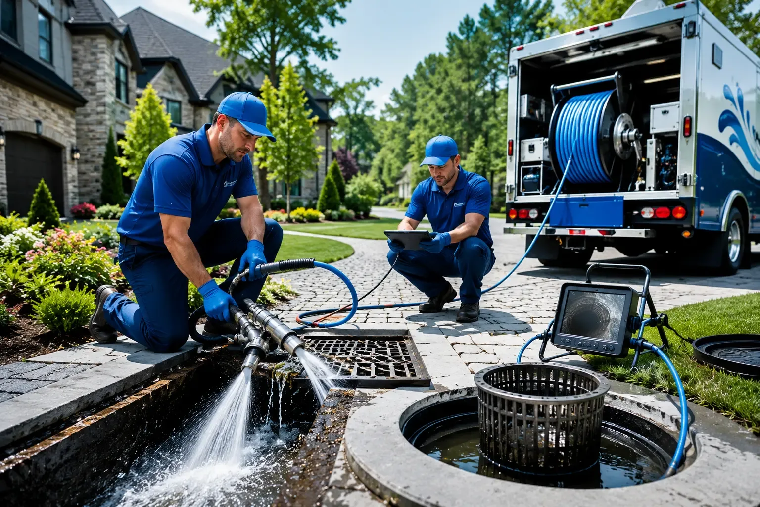 Local outdoor drain cleaning professionals in Alexander, IL